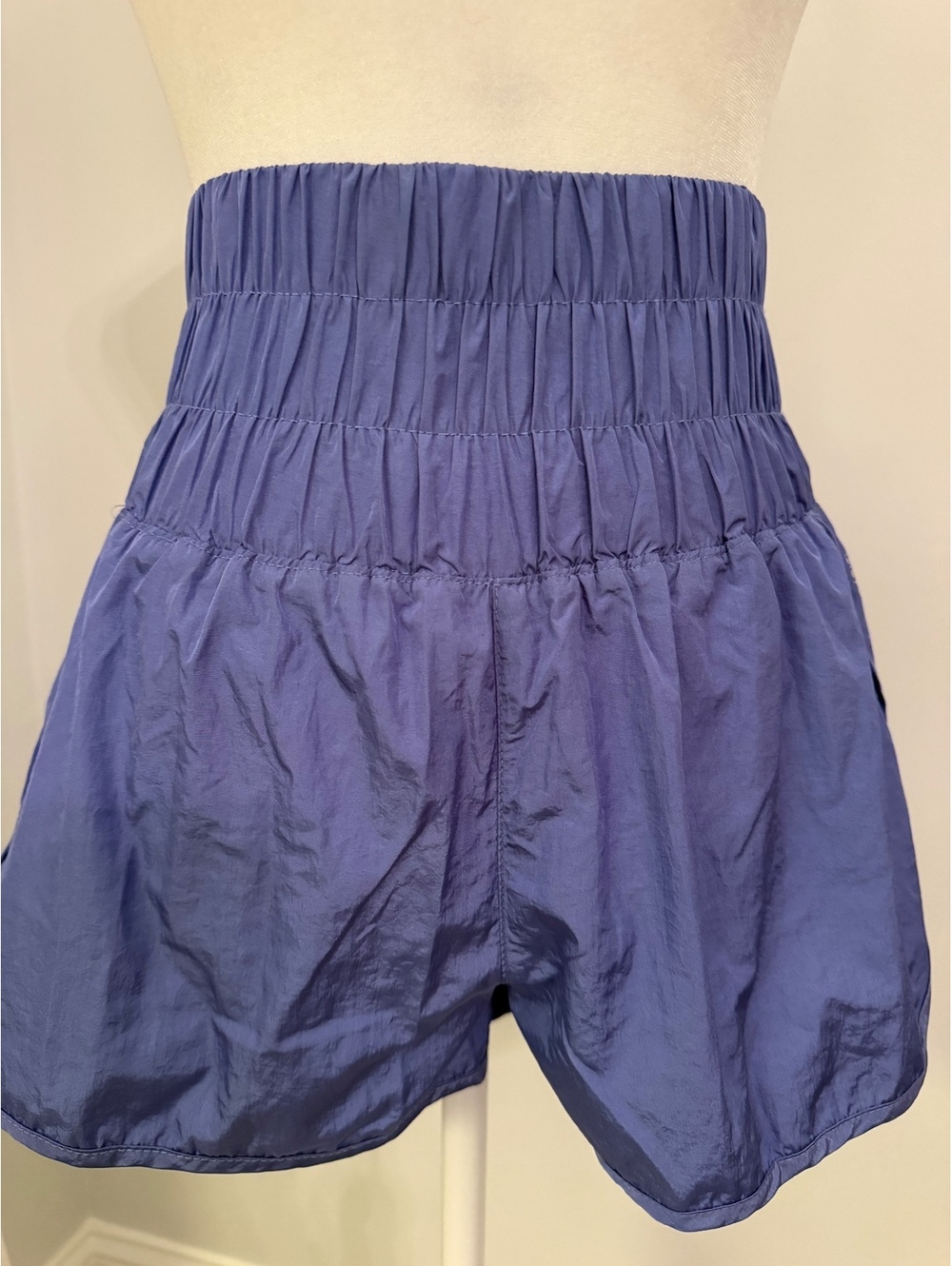 Free People Movement Women’s Small Blue Purple High Rise Running Shorts